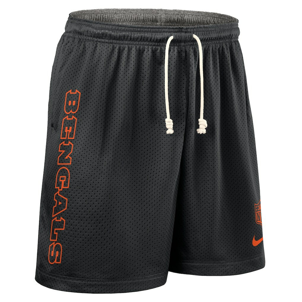 Cincinnati Bengals Sideline Reversible Dri-FIT Shorts - Black Shorts