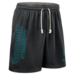 Jacksonville Jaguars Sideline Reversible Dri-FIT Shorts - Black Shorts
