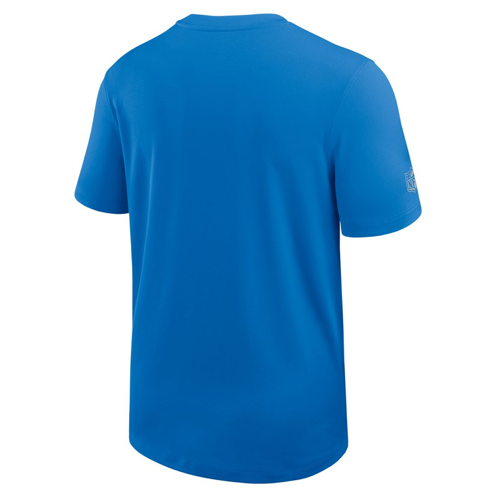 Detroit Lions Sideline UV Dri-Fit Coach Shirt - Blue