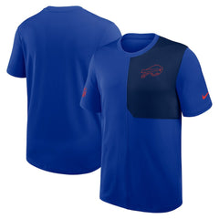 Buffalo Bills Sideline UV Dri-Fit Coach Shirt - Royal
