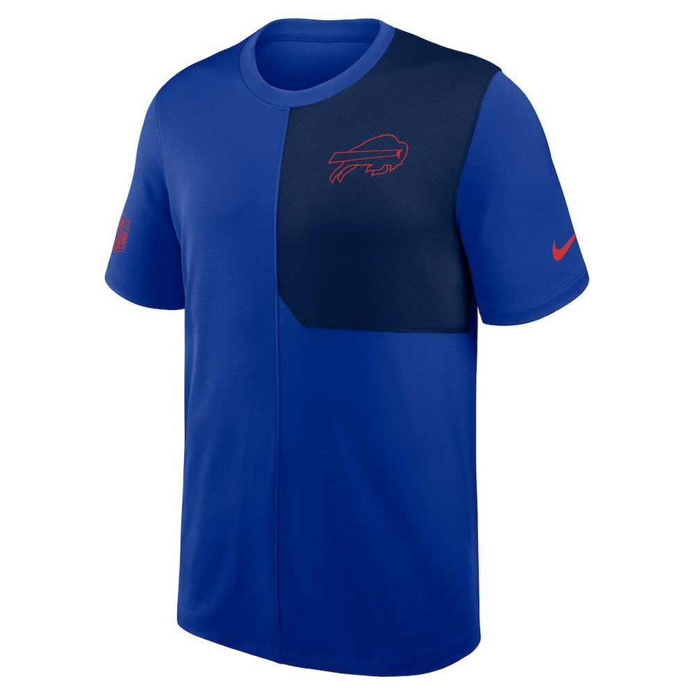 Buffalo Bills Sideline UV Dri-Fit Coach Shirt - Royal
