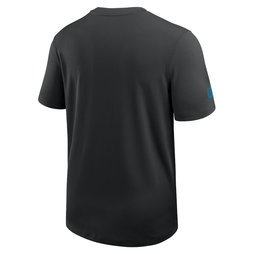 Carolina Panthers Sideline UV Dri-Fit Coach Shirt - Black