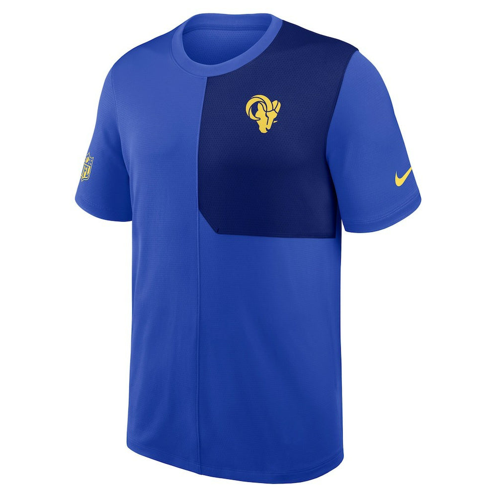 Los Angeles Rams Sideline UV Dri-Fit Coach Shirt - Royal