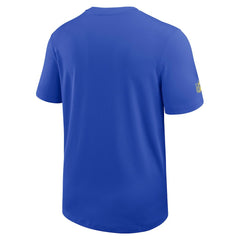 Los Angeles Rams Sideline UV Dri-Fit Coach Shirt - Royal