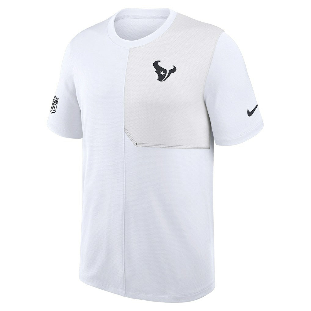 Houston Texans Sideline UV Dri-Fit Coach Shirt - White