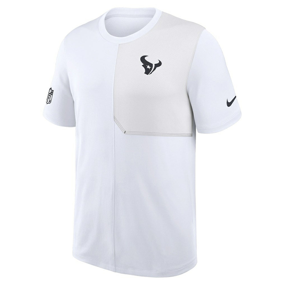 Houston Texans Sideline UV Dri-Fit Coach Shirt - White