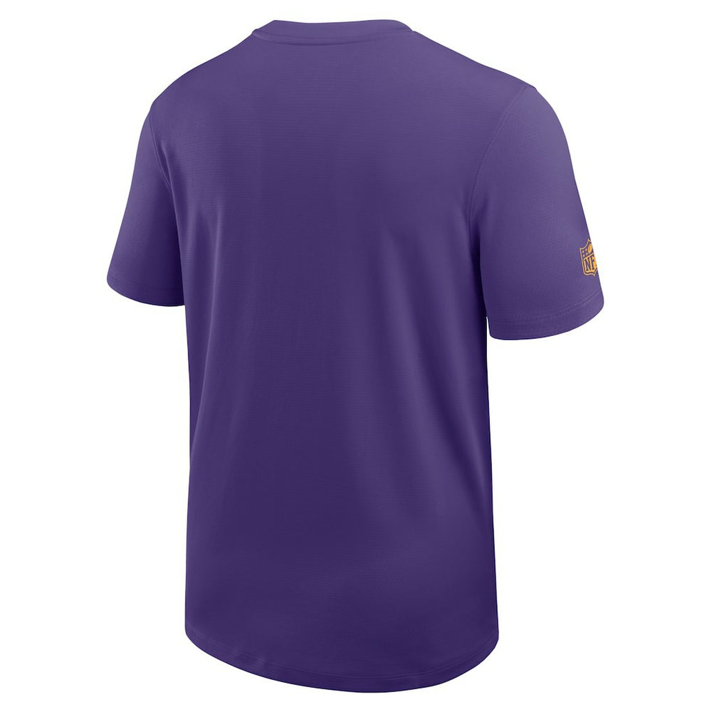 Minnesota Vikings Sideline UV Dri-Fit Coach Shirt - Purple