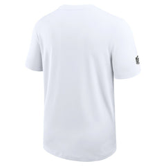 New Orleans Saints Sideline UV Dri-Fit Coach Shirt - White