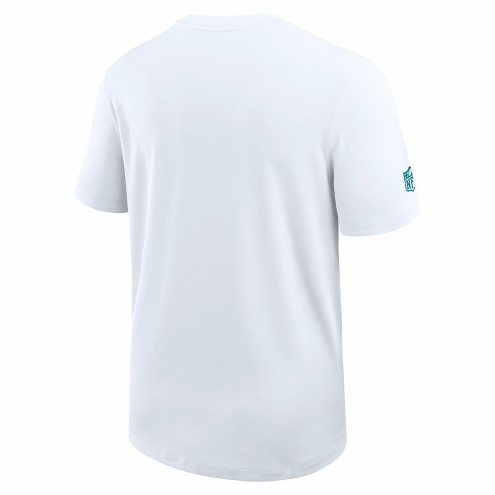 Jacksonville Jaguars Sideline UV Dri-Fit Coach Shirt - White