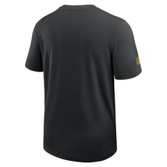 Pittsburgh Steelers Sideline UV Dri-Fit Coach Shirt - Black