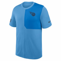 Tennessee Titans Sideline UV Dri-Fit Coach Shirt - Light Blue