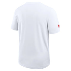 Kansas City Chiefs Sideline UV Dri-Fit Coach Shirt - White