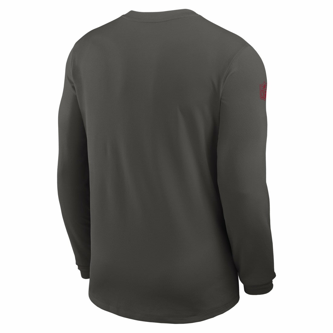 Tampa Bay Buccaneers Sideline Coach UV Dri-FIT Long Sleeve Shirt - Pewter