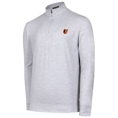 Baltimore Orioles Sublime Tri-Blend Quarter-Zip Jacket - Gray Jackets