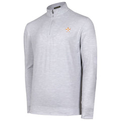 Houston Astros Sublime Tri-Blend Quarter-Zip Jacket - Gray Jackets