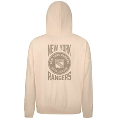 New York Rangers Levelwear Contact Stamp Pullover Hoodie - Cream | US 202116537