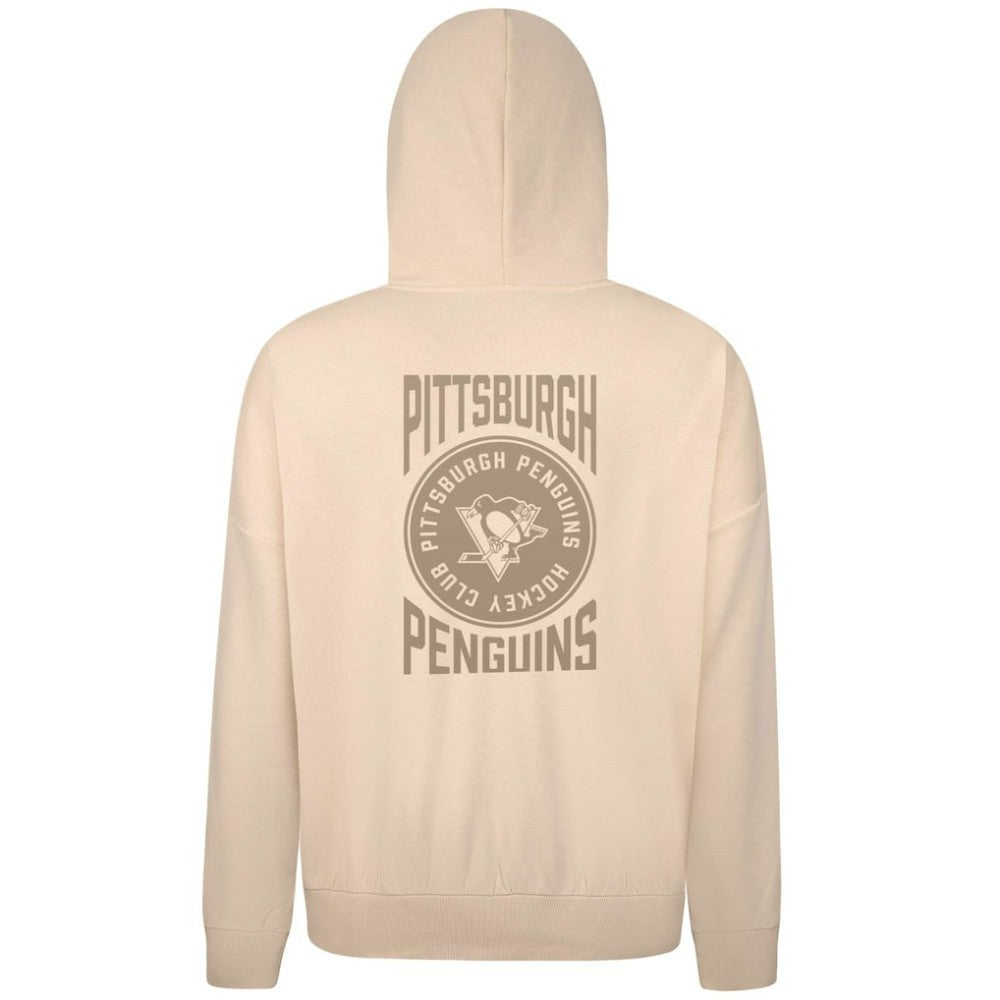 Pittsburgh Penguins Levelwear Contact Stamp Pullover Hoodie - Cream | US 202116541