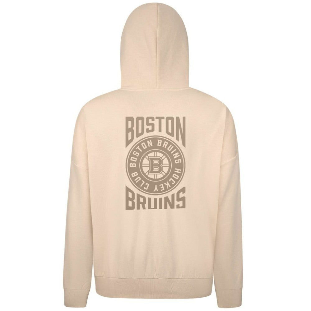 Boston Bruins Levelwear Contact Stamp Pullover Hoodie - Cream | US 202116542