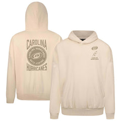 Carolina Hurricanes Levelwear Contact Stamp Pullover Hoodie - Cream | US 202116544