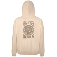 New Jersey Devils Levelwear Contact Stamp Pullover Hoodie - Cream | US 202116545