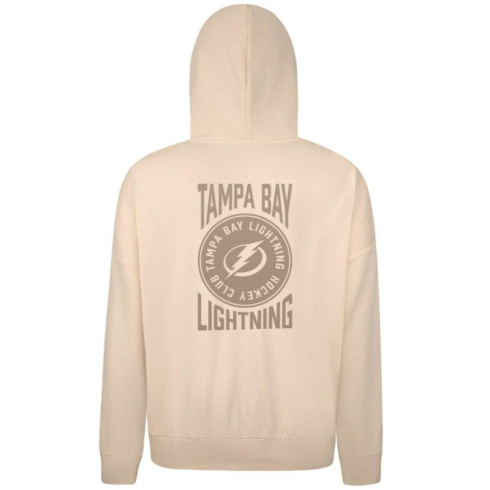 Tampa Bay Lightning Levelwear Contact Stamp Pullover Hoodie - Cream | US 202116547