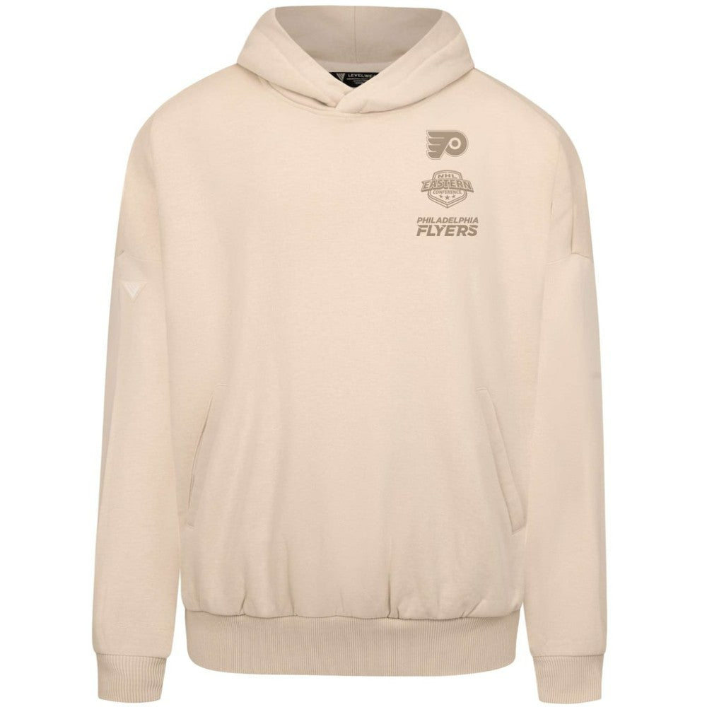Philadelphia Flyers Levelwear Contact Stamp Pullover Hoodie - Cream | US 202116551