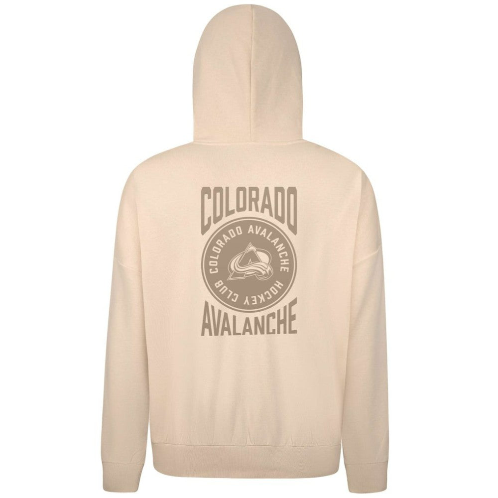 Colorado Avalanche Levelwear Contact Stamp Pullover Hoodie - Cream | US 202116553