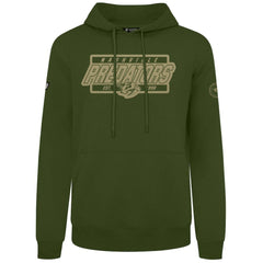 Nashville Predators Levelwear Podium Pullover Hoodie - Olive | US 202116558
