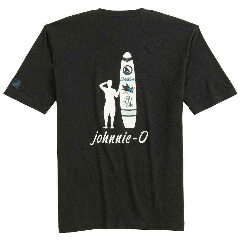 San Jose Sharks johnnie-O Heathered Spencer T-Shirt - Charcoal | US 202116616