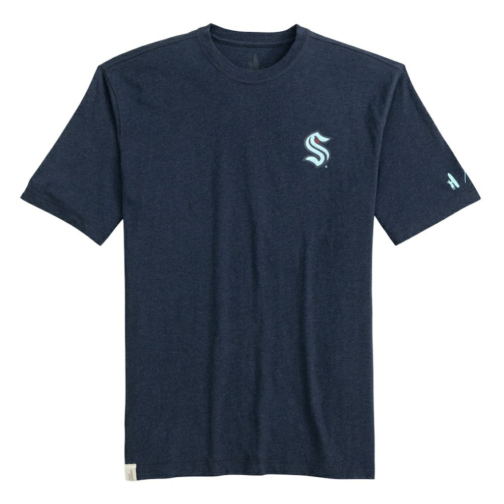 Seattle Kraken johnnie-O Heathered Spencer T-Shirt - Navy | US 202116618