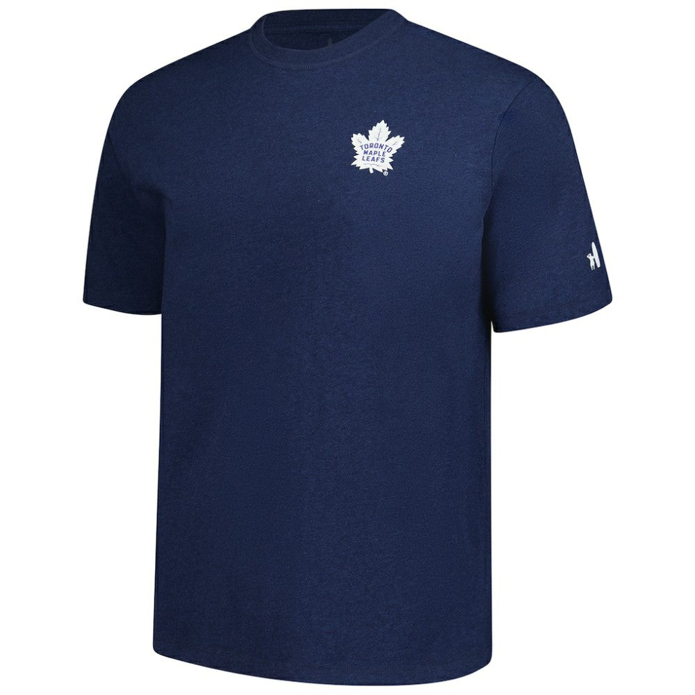 Toronto Maple Leafs johnnie-O Heathered Spencer T-Shirt - Navy | US 202116619