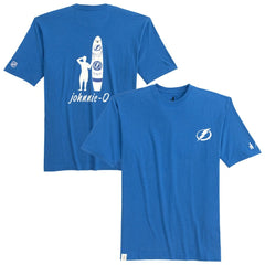 Tampa Bay Lightning johnnie-O Heathered Spencer T-Shirt - Blue | US 202116620