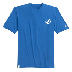 Tampa Bay Lightning johnnie-O Heathered Spencer T-Shirt - Blue | US 202116620