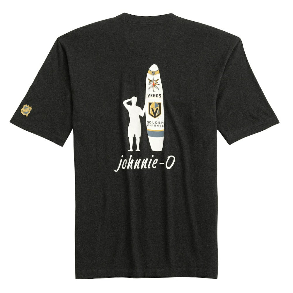 Vegas Golden Knights johnnie-O Heathered Spencer T-Shirt - Charcoal | US 202116621