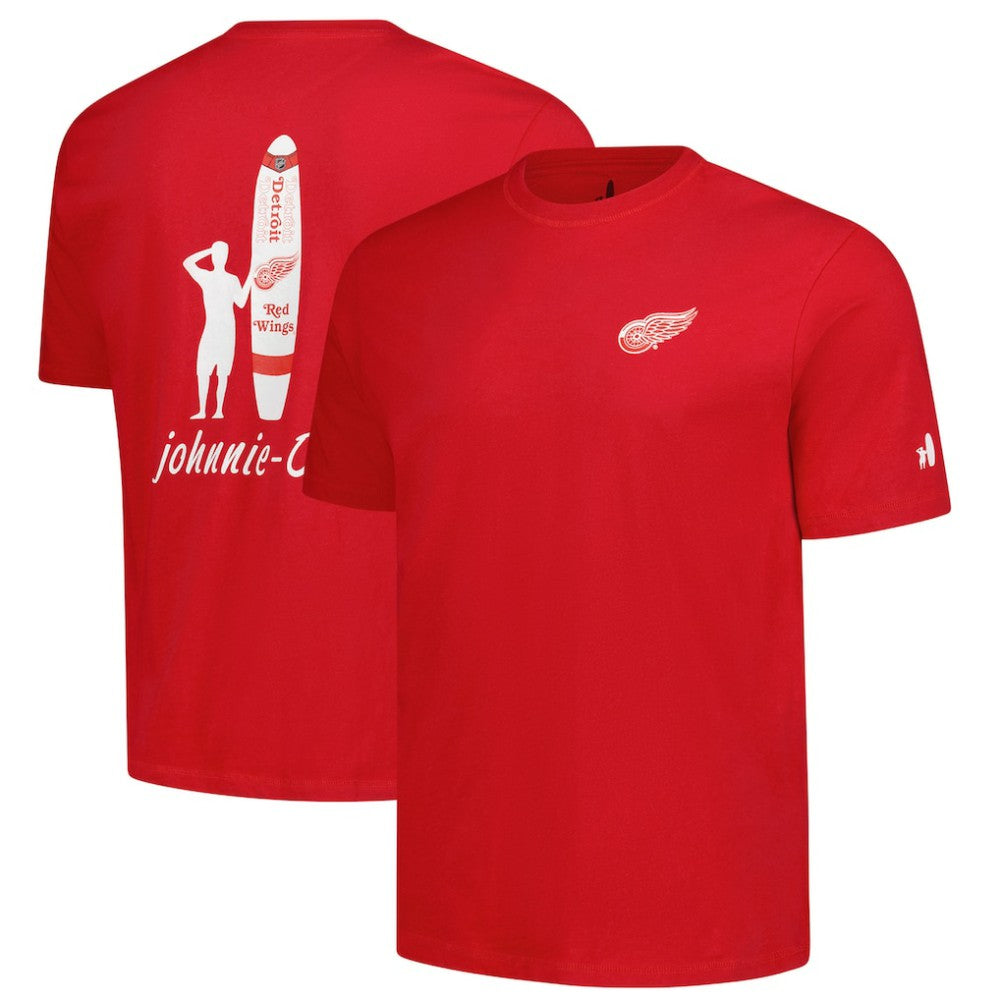 Detroit Red Wings johnnie-O Heathered Spencer T-Shirt - Red | US 202116623