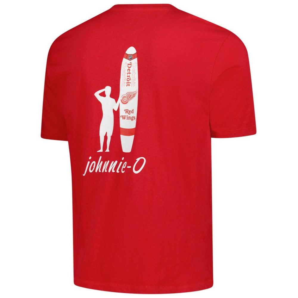 Detroit Red Wings johnnie-O Heathered Spencer T-Shirt - Red | US 202116623