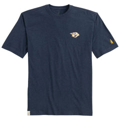 Nashville Predators johnnie-O Heathered Spencer T-Shirt - Navy | US 202116624