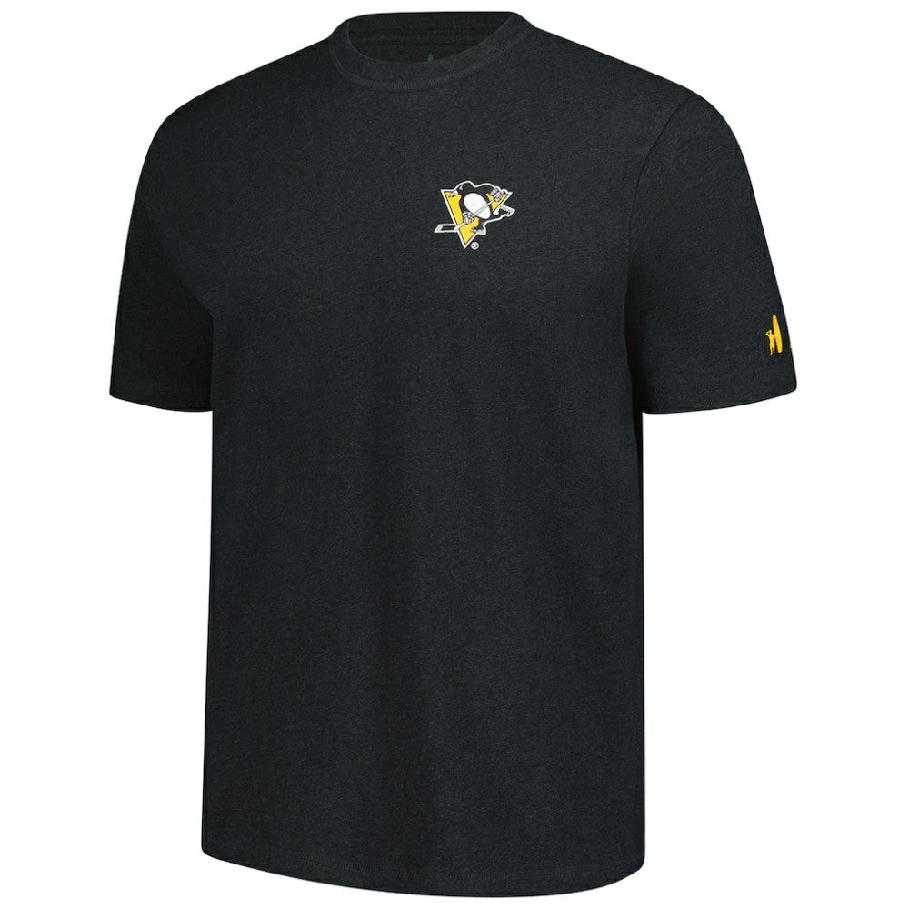 Pittsburgh Penguins johnnie-O Heathered Spencer T-Shirt - Charcoal | US 202116625