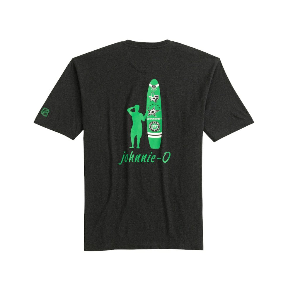 Dallas Stars johnnie-O Heathered Spencer T-Shirt - Charcoal | US 202116627