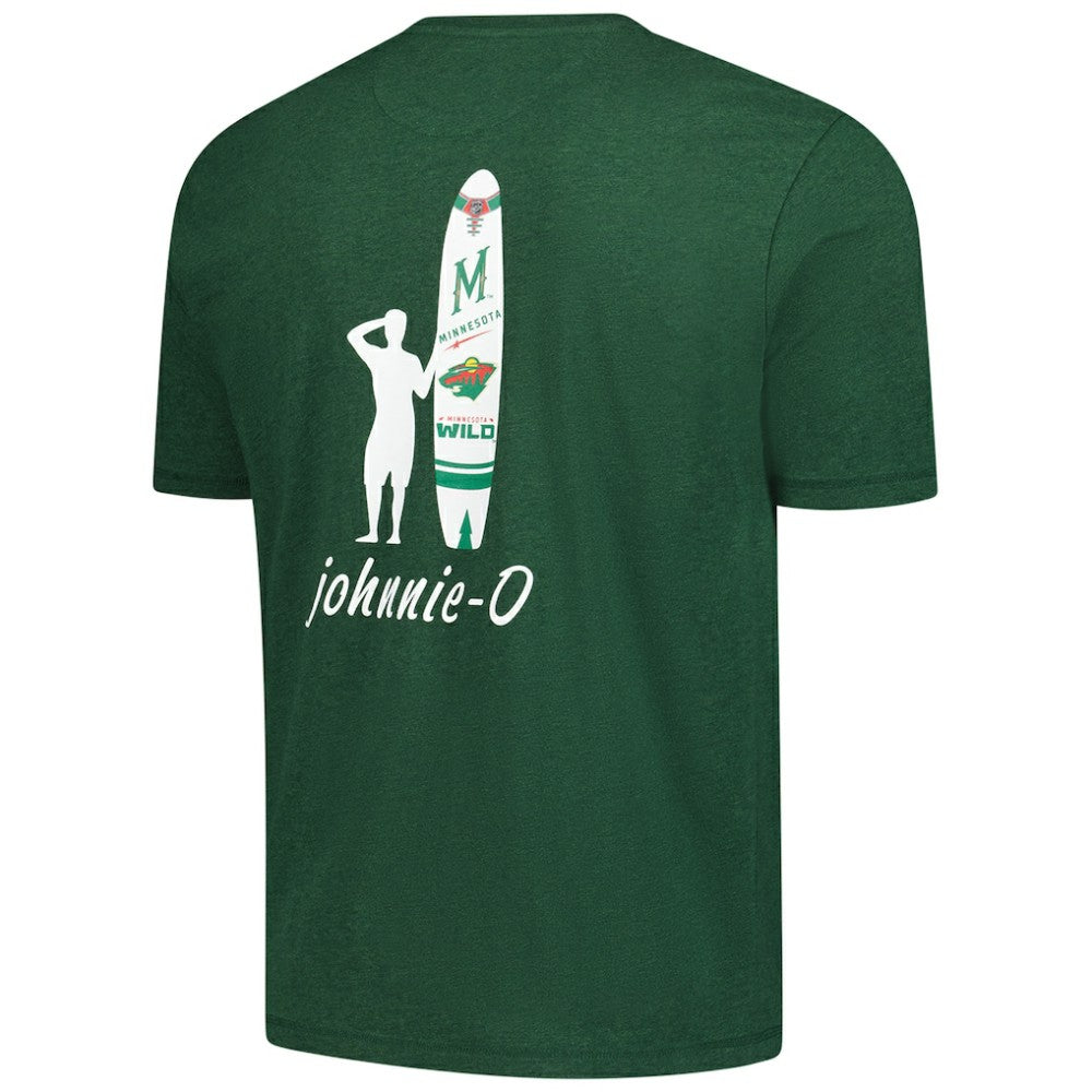 Minnesota Wild johnnie-O Heathered Spencer T-Shirt - Green | US 202116628