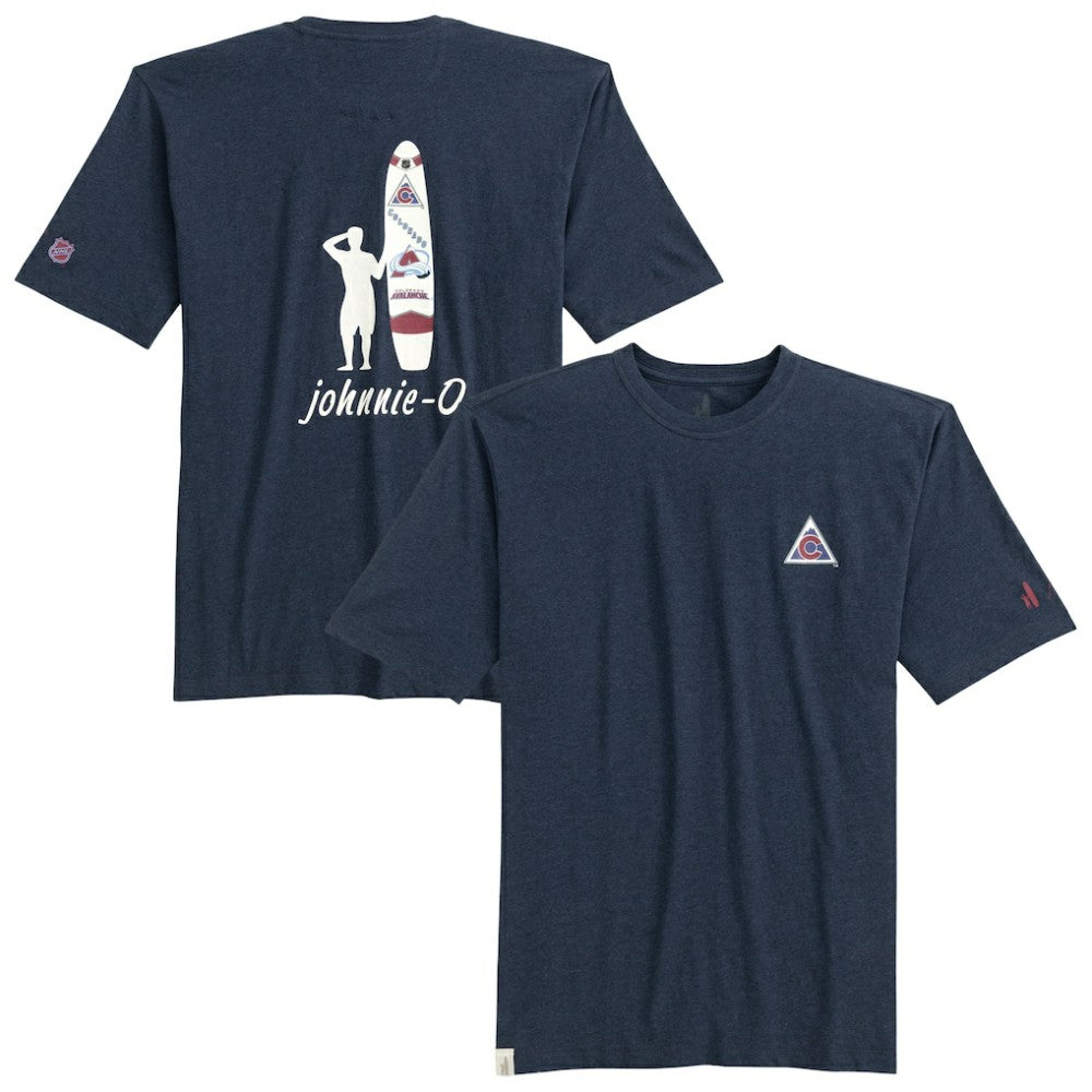 Colorado Avalanche johnnie-O Heathered Spencer T-Shirt - Dark Grey | US 202116629