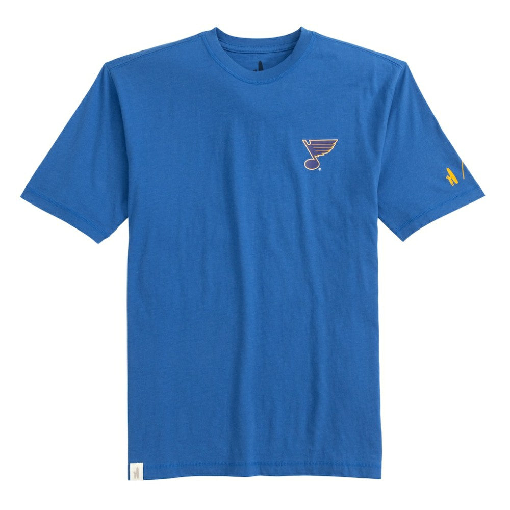 St. Louis Blues johnnie-O Heathered Spencer T-Shirt - Blue | US 202116630