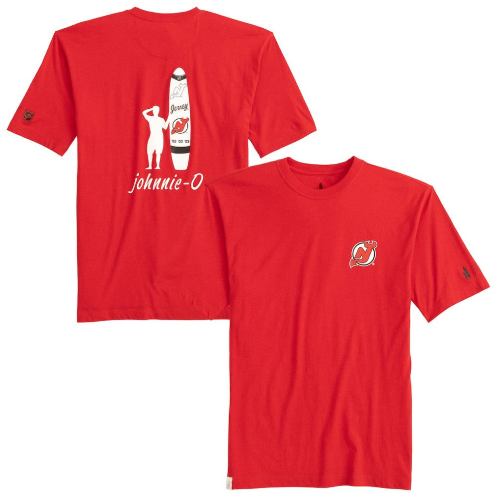 New Jersey Devils johnnie-O Heathered Spencer T-Shirt - Red | US 202116634