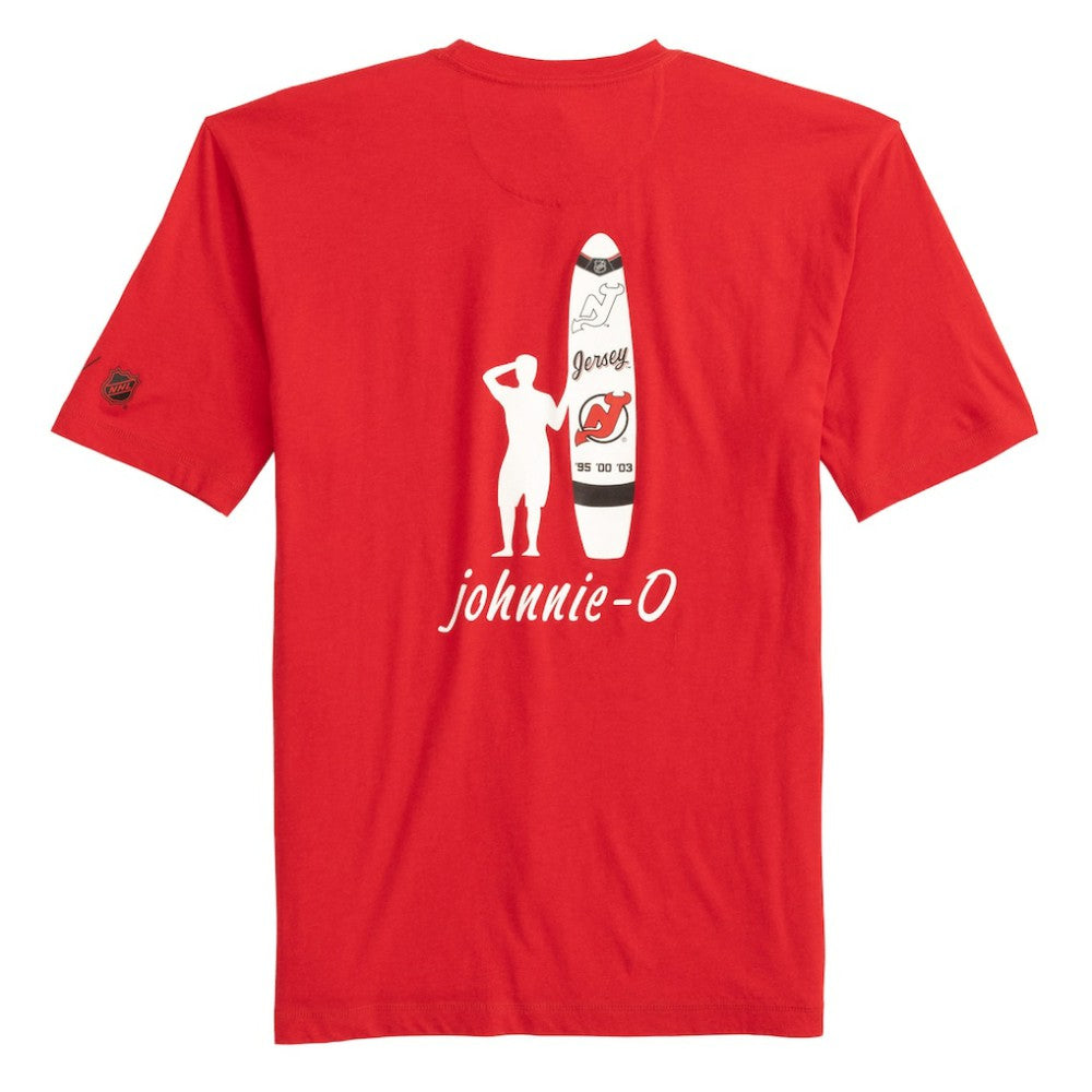 New Jersey Devils johnnie-O Heathered Spencer T-Shirt - Red | US 202116634