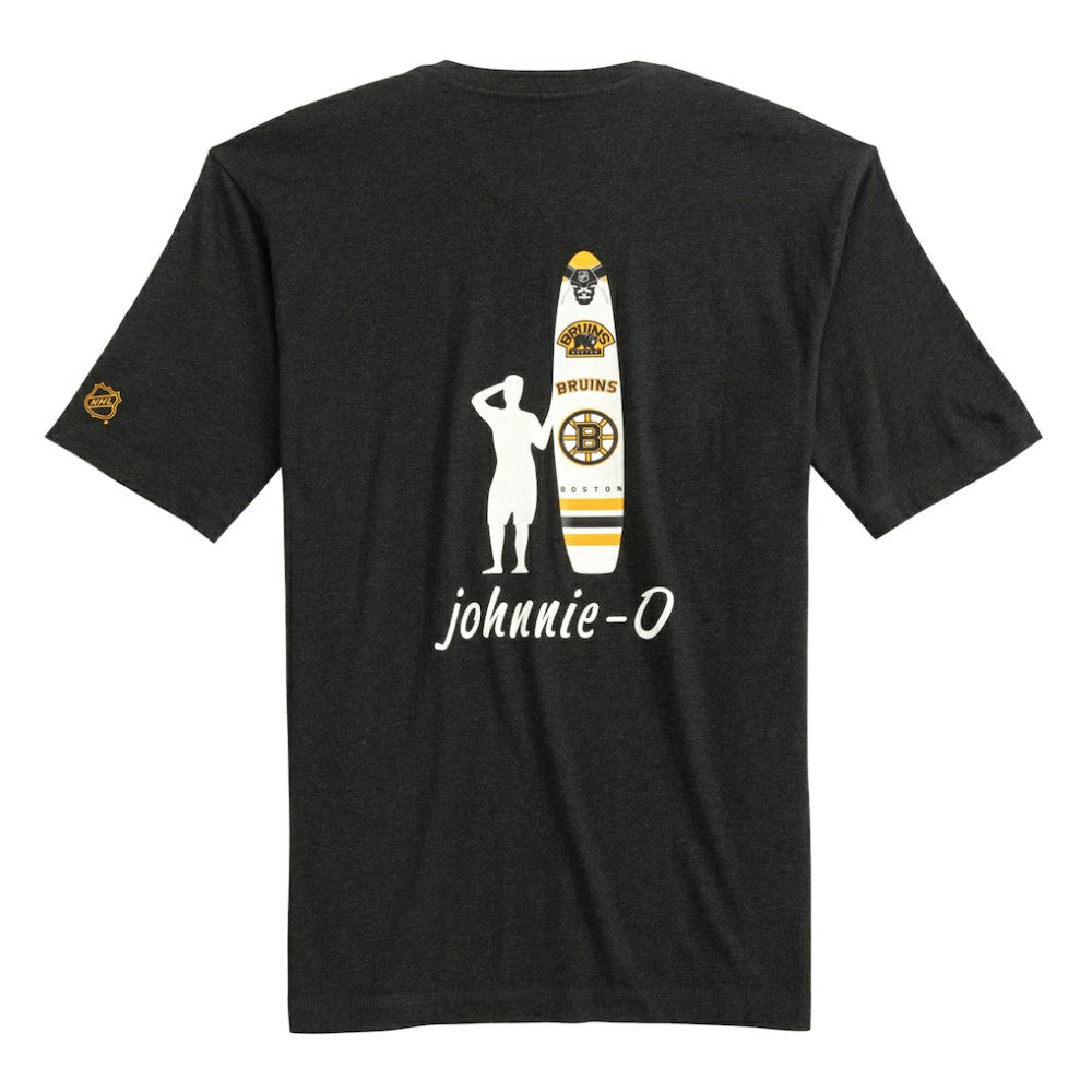Boston Bruins johnnie-O Heathered Spencer T-Shirt - Charcoal | US 202116635