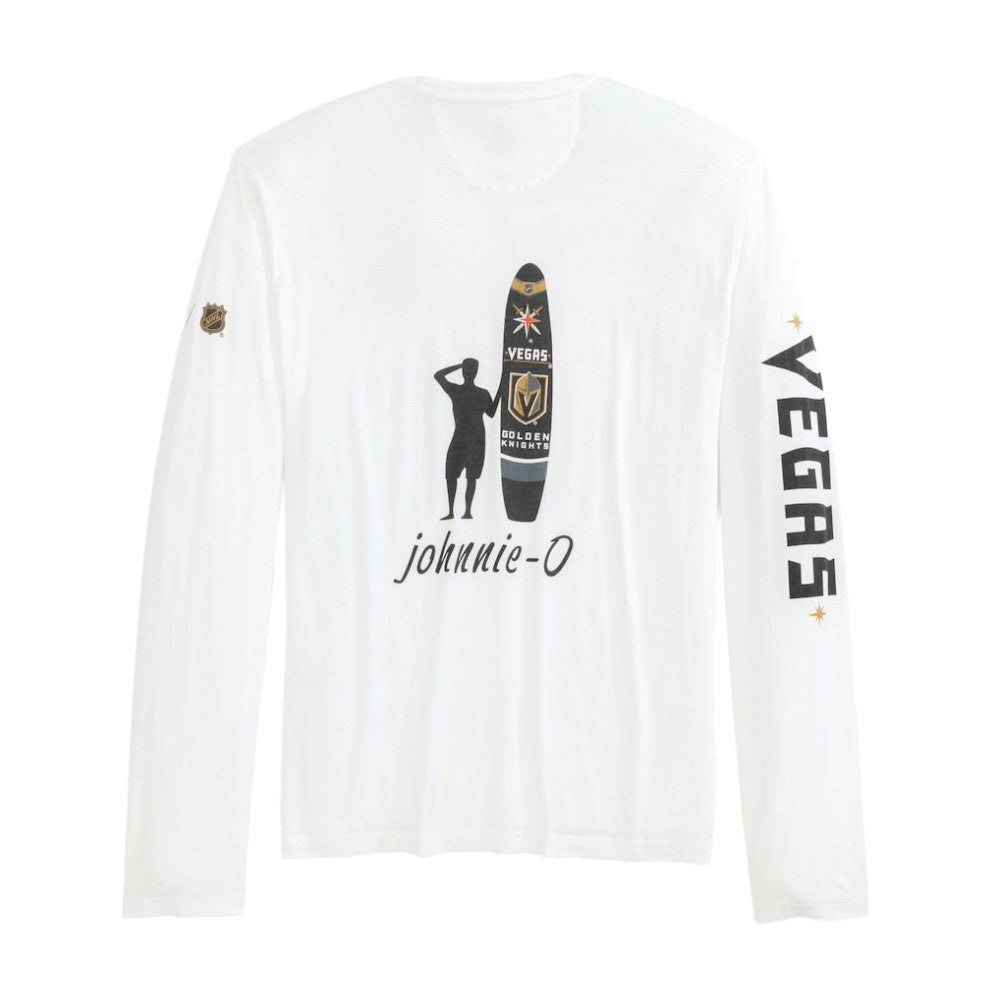 Vegas Golden Knights johnnie-O Adam Long Sleeve T-Shirt - White | US 202116639