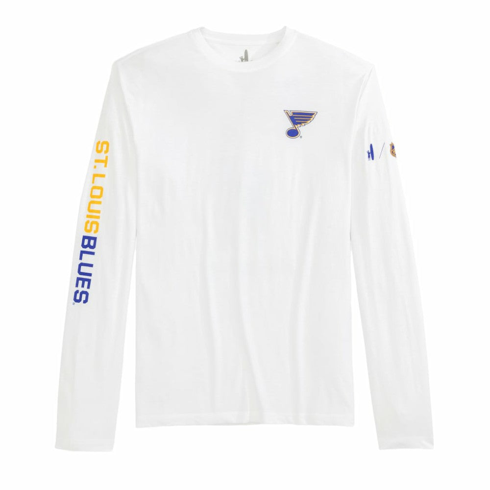 St. Louis Blues johnnie-O Adam Long Sleeve T-Shirt - White | US 202116642