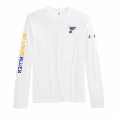 St. Louis Blues johnnie-O Adam Long Sleeve T-Shirt - White | US 202116642