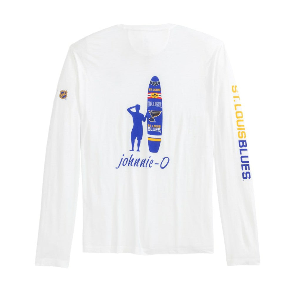 St. Louis Blues johnnie-O Adam Long Sleeve T-Shirt - White | US 202116642