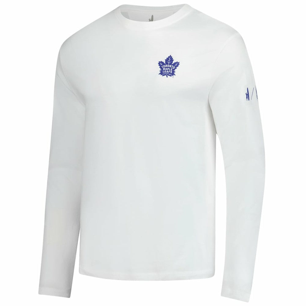Toronto Maple Leafs johnnie-O Adam Long Sleeve T-Shirt - White | US 202116650